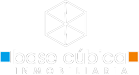 Logo base cúbica transparente
